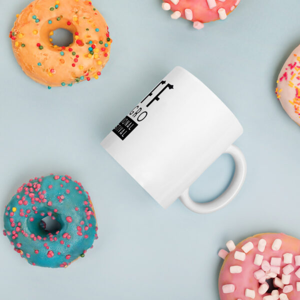 Taza blanca brillante - Imagen 4