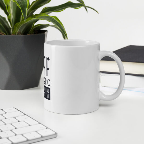 Taza blanca brillante - Imagen 3